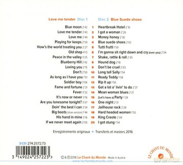 Elvis Presley: Love Me Tender Blue Suede Shoes (digipack) [2CD]