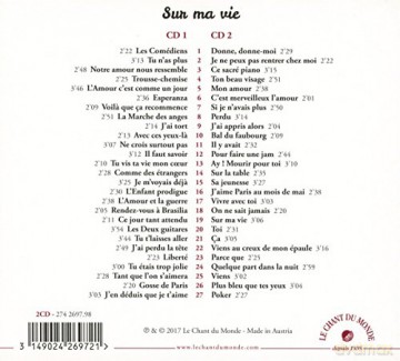 Charles Aznavour: Sur Ma Vie (digipack) [2CD]