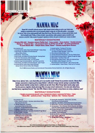 Mamma Mia Kolekcja: Mamma Mia / Mamma Mia: Here We Go Again [BOX] [2DVD]+[2CD]