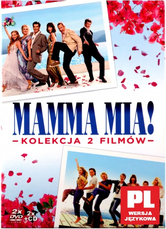 Mamma Mia Kolekcja: Mamma Mia / Mamma Mia: Here We Go Again [BOX] [2DVD]+[2CD]