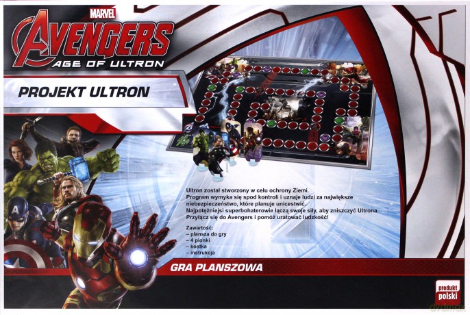TREFL Wojna Bohaterów Avengers [GRA PLANSZOWA]