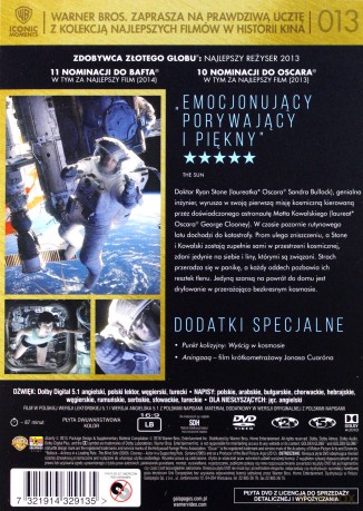 Grawitacja (Iconic Moments) [DVD]