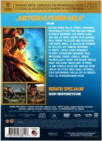 Mad Max: Na drodze gniewu (Iconic Moments) [DVD]