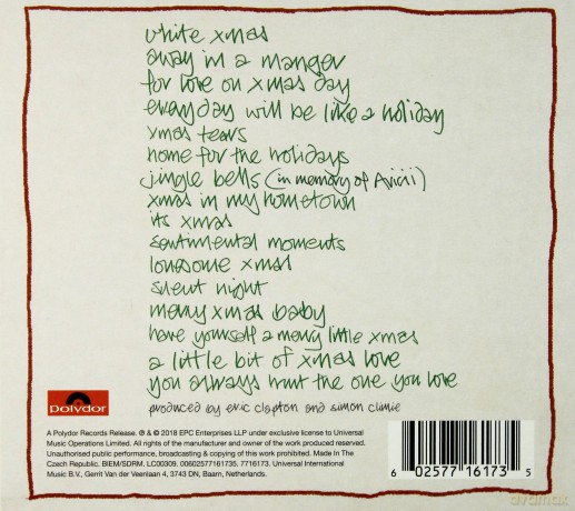 Eric Clapton: Happy Xmas (Deluxe) [CD]