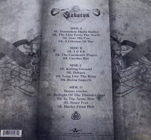 Sabaton: Carolus Rex (Platinum Edition) [2xWinyl]