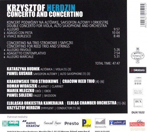 Herdzin. Concerto And Concertino [CD]