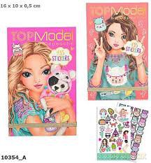 Album z Naklejkami Alpaka Top Model 10354 MIX