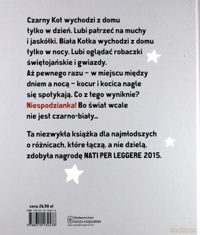 Czarny Kot. Biała Kotka - Silvia Borando [KSIĄŻKA]