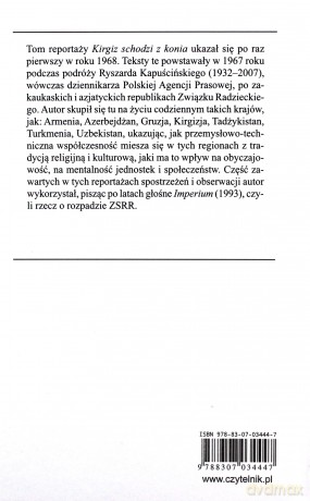 Kirgiz Schodzi z Konia - Ryszard Kapuściński [KSIĄŻKA]