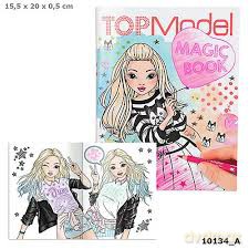 Kolorowanka Top Model Magic