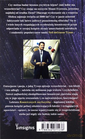 Kosmiczne Zachwyty - Neil Degrasse Tyson [KSIĄŻKA]