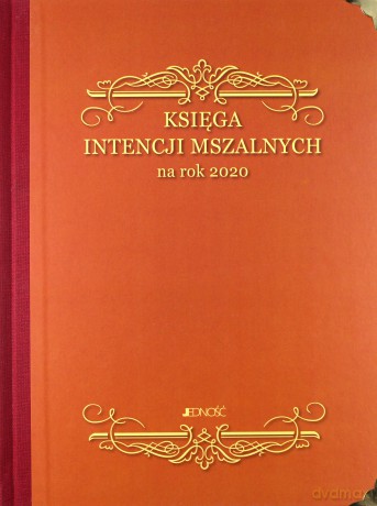 Księga Intencji Mszalnych na rok 2020 [KALENDARZ]