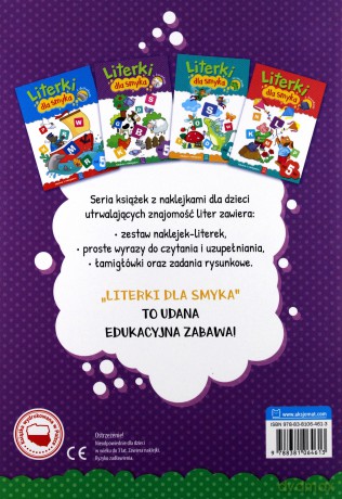 Literki dla Smyka z Barankiem [KSIĄŻKA]