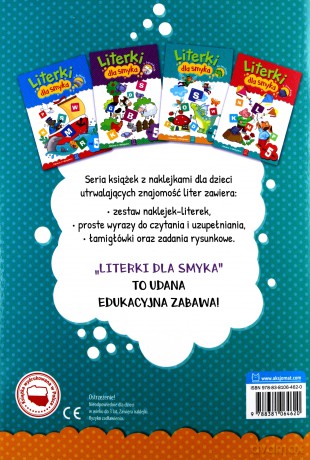 Literki dla Smyka Ze Smokiem [KSIĄŻKA]