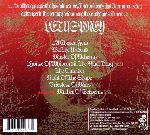 Electric Wizard: Let Us Prey [CD]