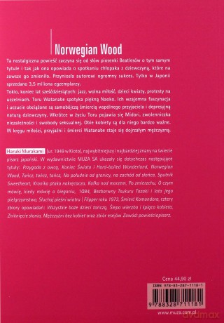 Norwegian Wood - Haruki Murakami [KSIĄŻKA]