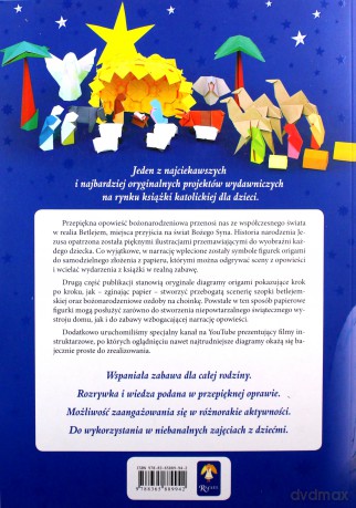Opowieść Bożonarodzeniowa z Szopką Betlejemską. Origami - Barbara Furmanowicz [KSIĄŻKA]