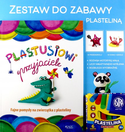 Plastusiowi Przyjaciele. Fajne Pomysły na Zwierzątka z Plasteliny - Natalya Lukyanenko [KSIĄŻKA]
