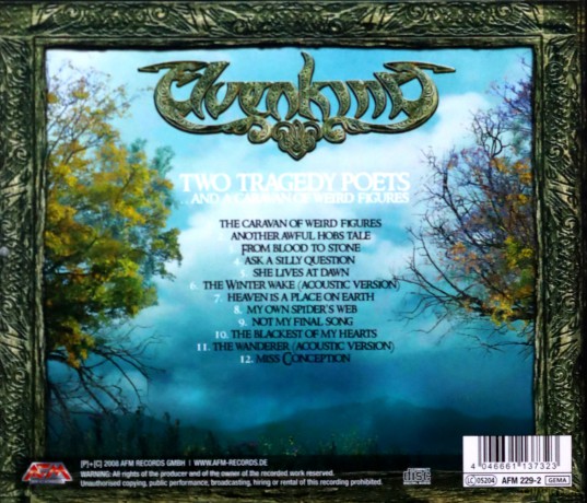 Elvenking: Two Tragedy Poets [CD]