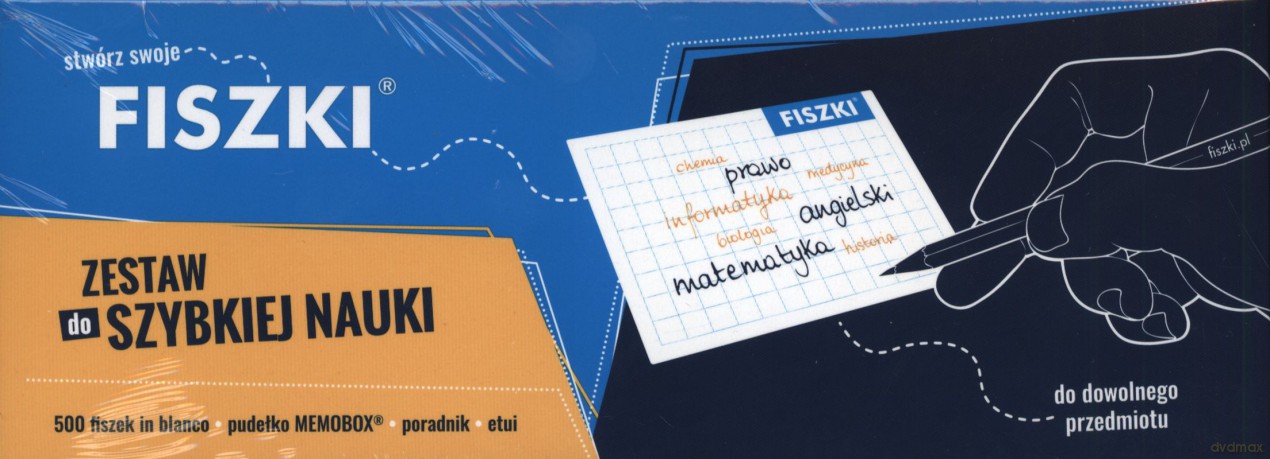 Stwórz Swoje Fiszki. Zestaw do Szybkiej Nauki - Kinga Perczyńska [KSIĄŻKA]