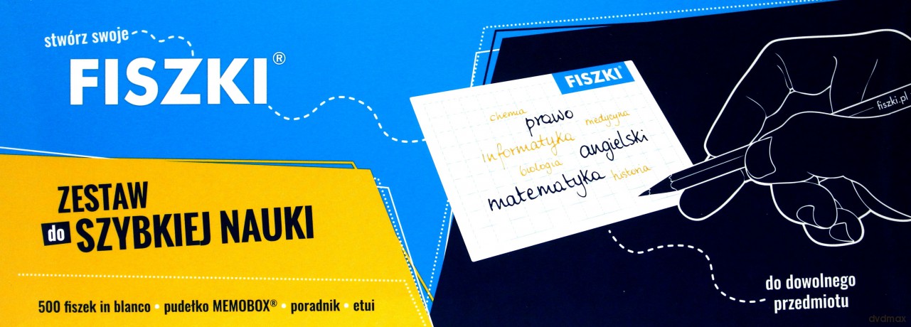 Stwórz Swoje Fiszki. Zestaw do Szybkiej Nauki - Kinga Perczyńska [KSIĄŻKA]