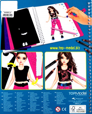 Zestaw Kreatywny Magic Fun Top Model