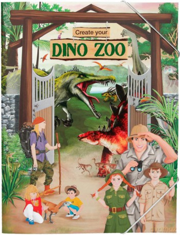 Zestaw z Naklejkami Dino Zoo
