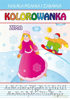 Zima. Kolorowanka [KSIĄŻKA]