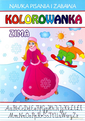 Zima. Kolorowanka [KSIĄŻKA]
