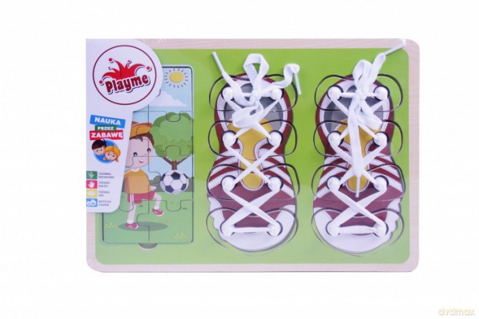 BRIMAREX Układanka nauka wiązania [PUZZLE]