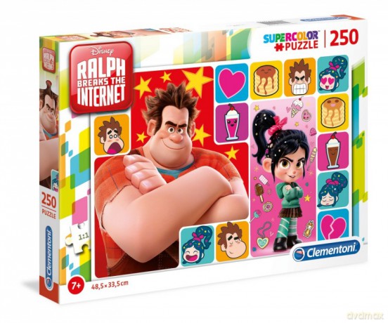 CLEMENTONI 250 el. Super Color - Ralph [PUZZLE]