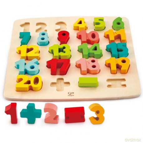 HAPE Układanka matematyczna duża [PUZZLE]