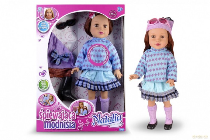Lalka Natalia mówi i śpiewa