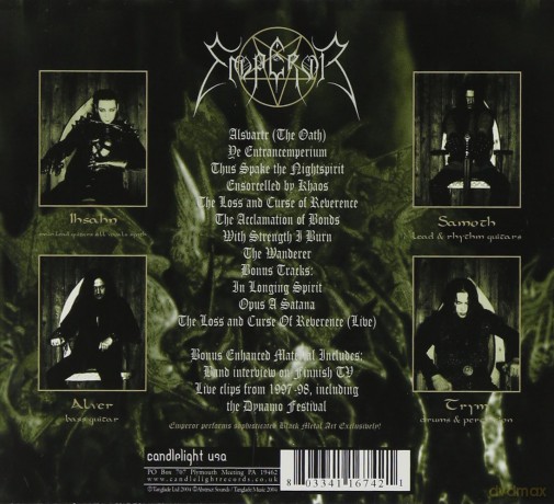 Emperor: Anthems To The Welkin At Dusk [CD]