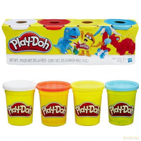 Masa plastyczna PlayDoh 4-pak Classic color