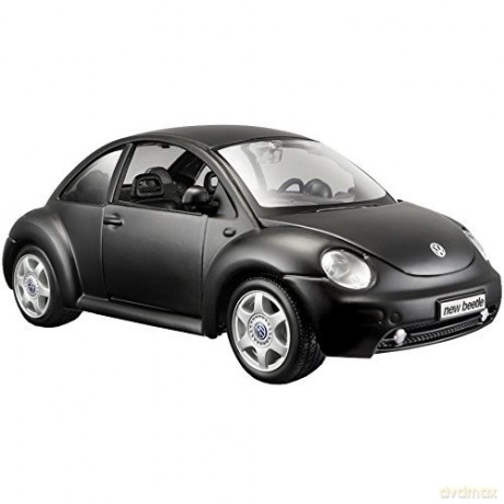 Model kompozytowy Volkswagen Beetle czarny mat 1/25