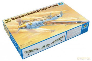 Model plastikowy Messerschmitt Bf 109E-4/Trop