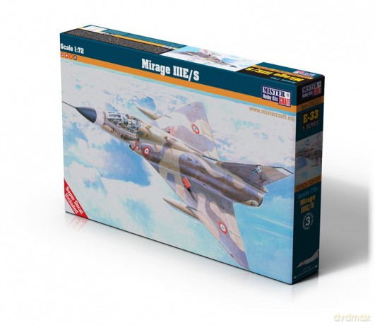 Model plastikowy Mirage III E/S