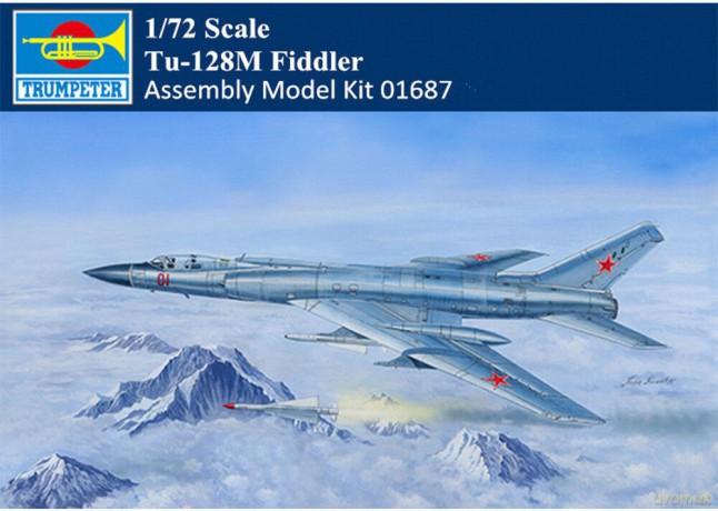 Model plastikowy Samolot Tu-128M Fiddler
