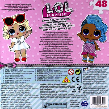 SPIN MASTER Kula L.O.L Suprise Cardinal Games [PUZZLE]