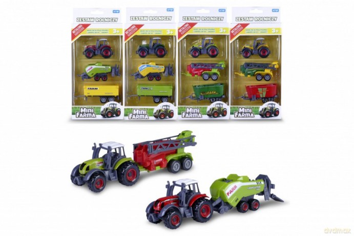 Traktor metalowy Mini Farma (wysyłka losowa)