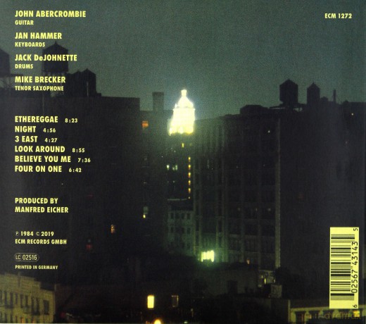 John Abercrombie: Touchstones: Night [CD]