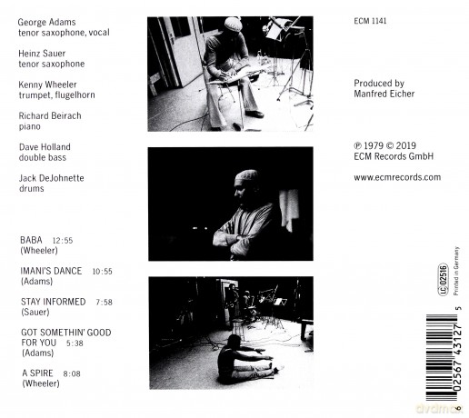 George Adams: Touchstones: Sound Suggestions [CD]