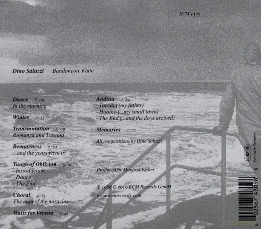Dino Saluzzi: Touchstones: Andina [CD]