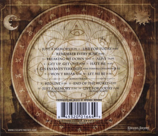 Escape The Fate: Hate Me (Deluxe) [CD]