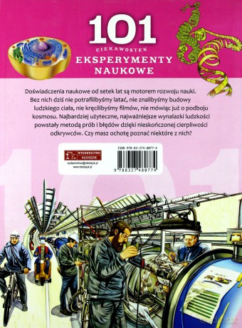 101 ciekawostek. Eksperymenty naukowe [KSIĄŻKA]