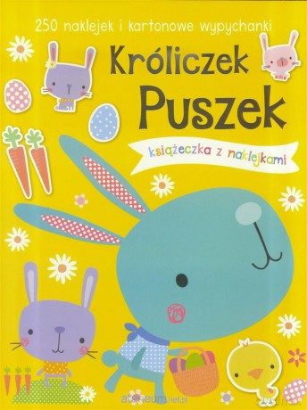 250 naklejek - Króliczek Puszek [KSIĄŻKA]
