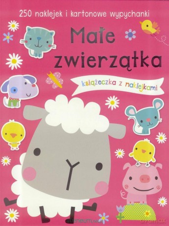 250 naklejek - Małe zwierzątka [KSIĄŻKA]