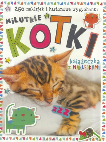 250 naklejek - Milutkie kotki [KSIĄŻKA]
