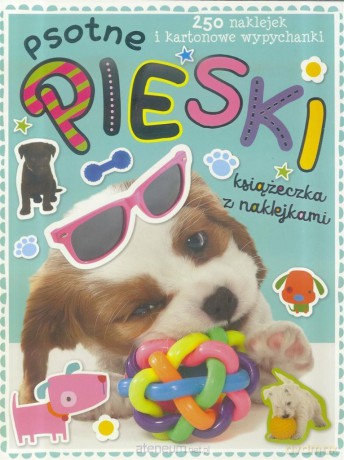 250 naklejek - Pieski [KSIĄŻKA]
